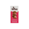 A boxed chocolate confection product on a plain white background. The package is tall and narrow, with a white top section, dark brown '7th Heaven' branding, and a bright pink lower section showing stacked chocolate pieces.