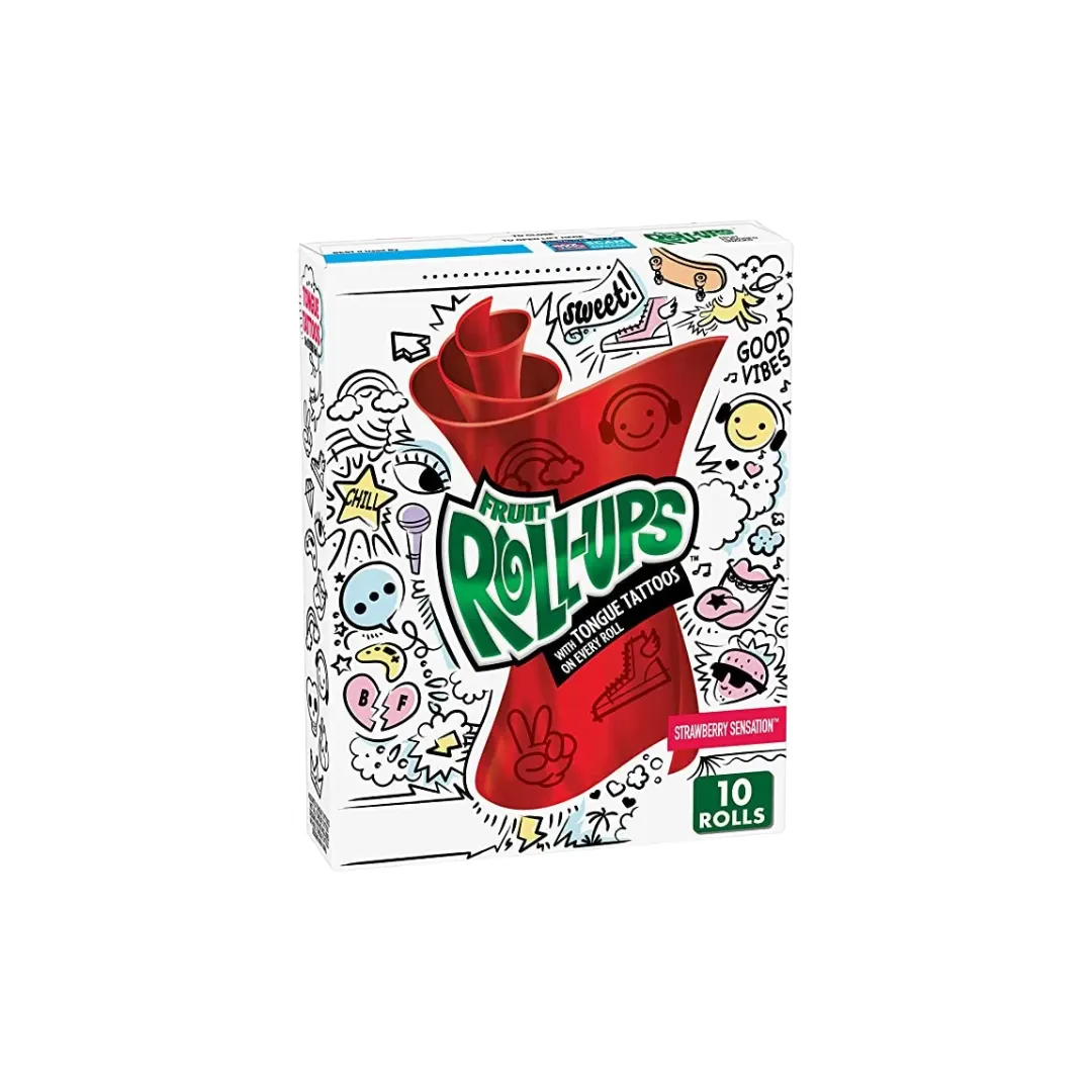 Betty Crocker Fruit Roll-Ups Strawberry Sensation - 142g