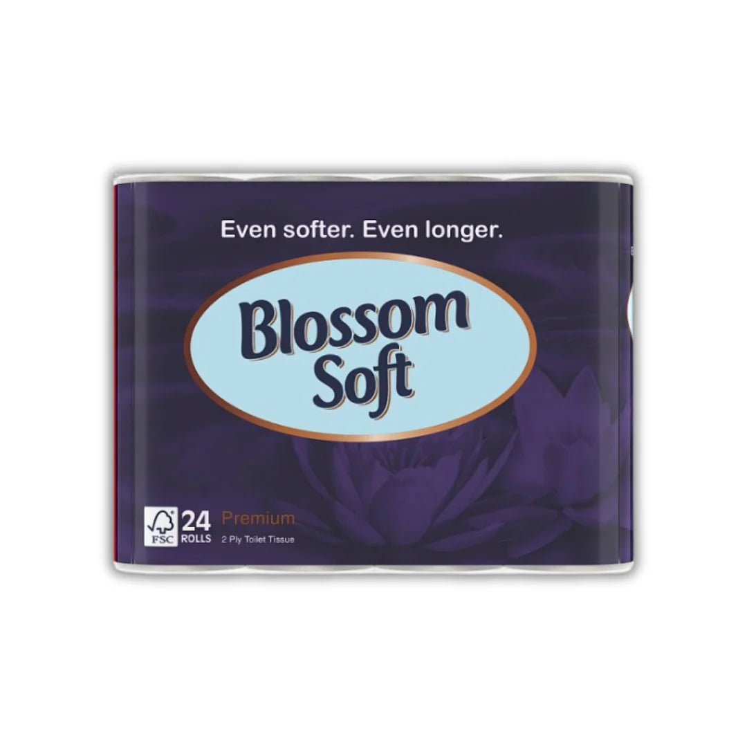 Blossom Soft Premium Toilet Tissue 24 Rolls