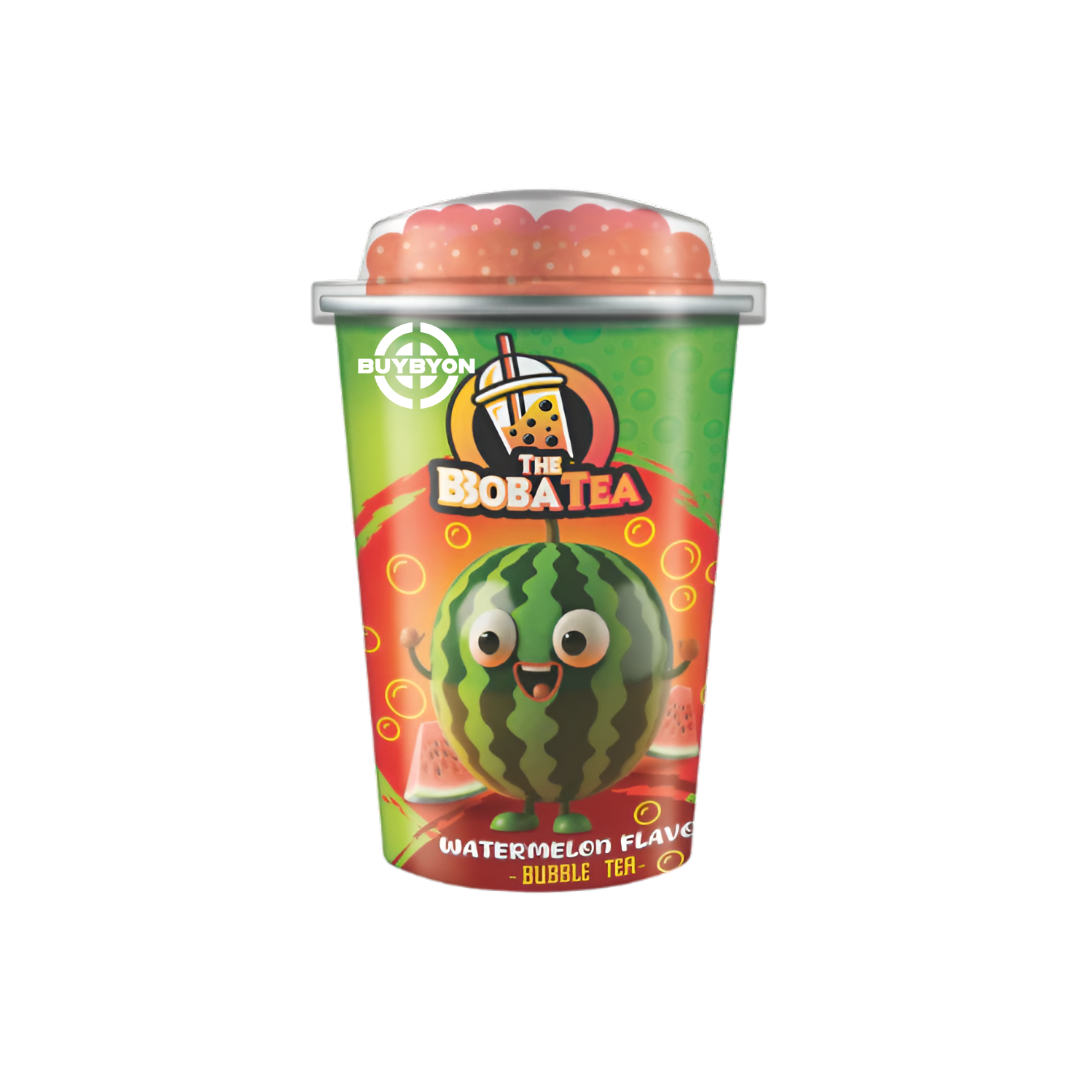 Bubble Boba Tea Watermelon - 350ml