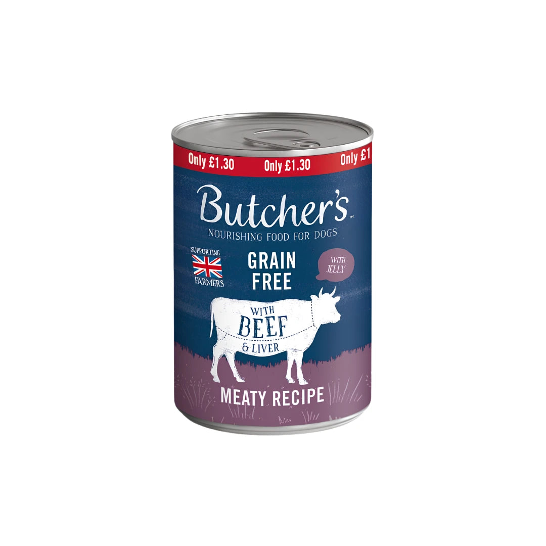 Butcher's Nourishing Dog Food with Beef & Liver 400g