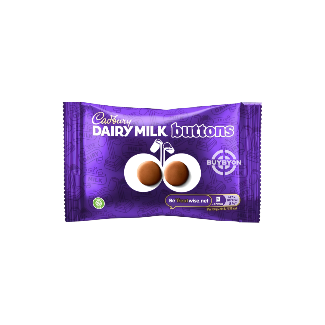 Cadbury Dairy Milk Giant Buttons Chocolate Bag - 40g