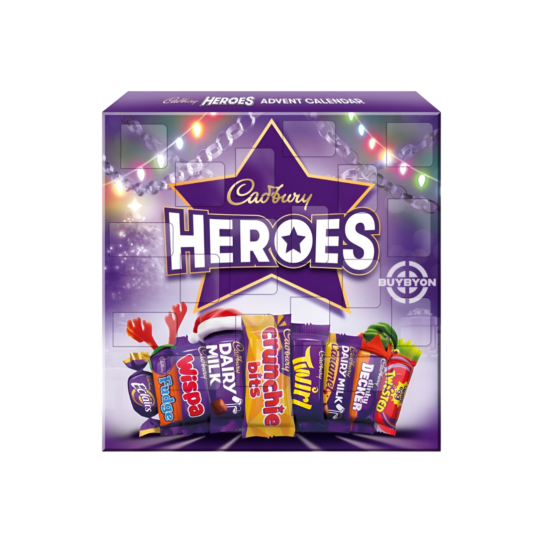 Cadbury Heroes Chocolate Advent Calendar - 230g