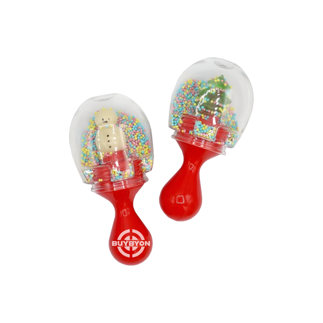 Candy Realms Snow Globes - 18g featuring festive, snow globe-shaped sweets perfect for snacking or gifting.