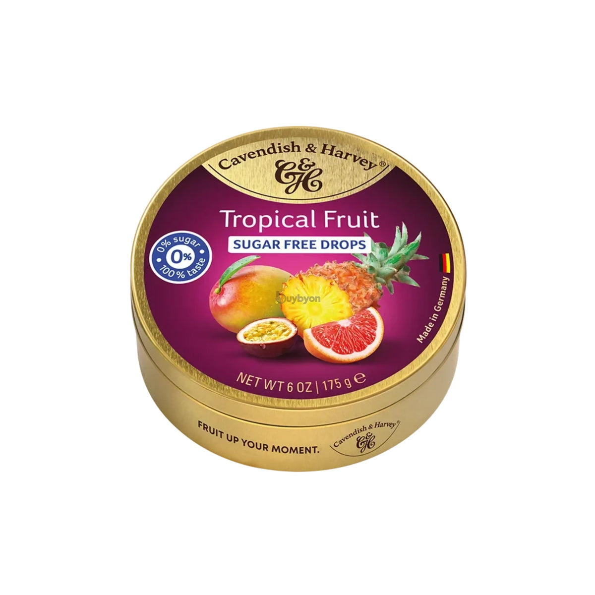 Cavendish & Harvey Sugar Free Tropical Fruit Drops - 175g