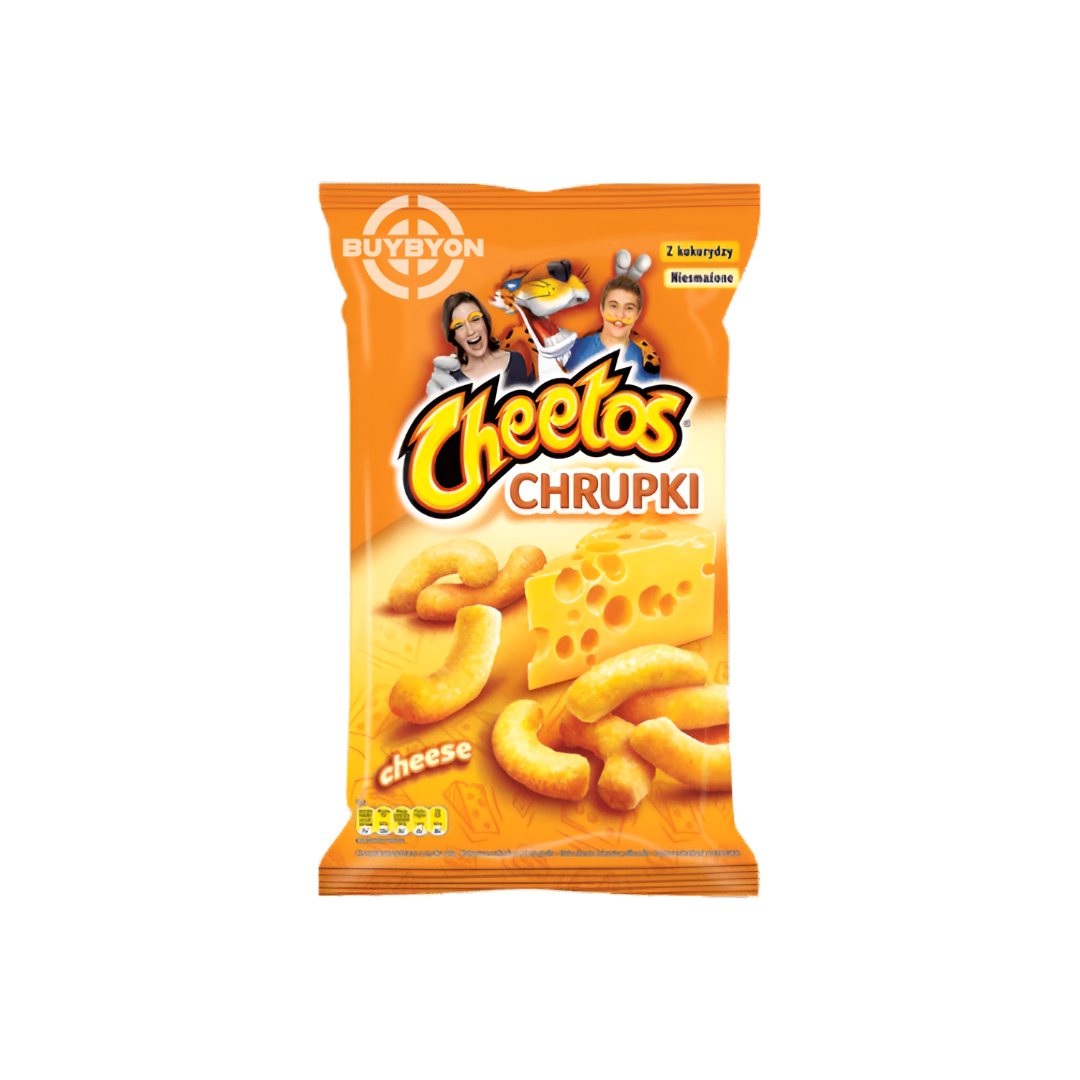 Cheetos XXL Cheese - 130g pack featuring large, crunchy Cheetos coated in cheesy seasoning.