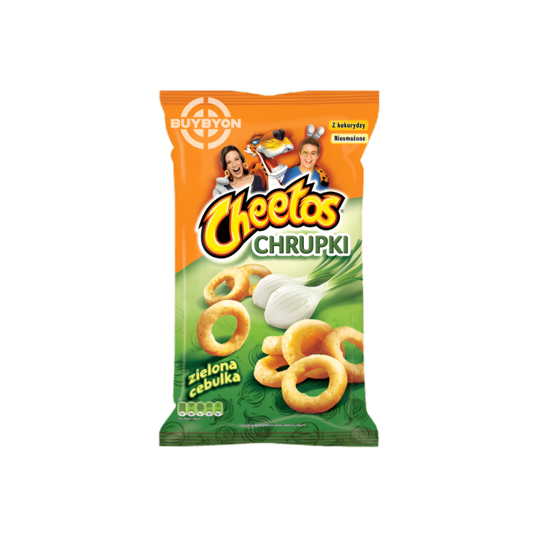 Cheetos XXL Green Onion - 130g pack featuring crunchy Cheetos with green onion seasoning.