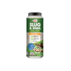 Doff Slug Snail Killer Pellets Organic - 400g, featuring an organic formula designed to effectively manage slugs and snails, providing safe and efficient pest control for various garden settings.