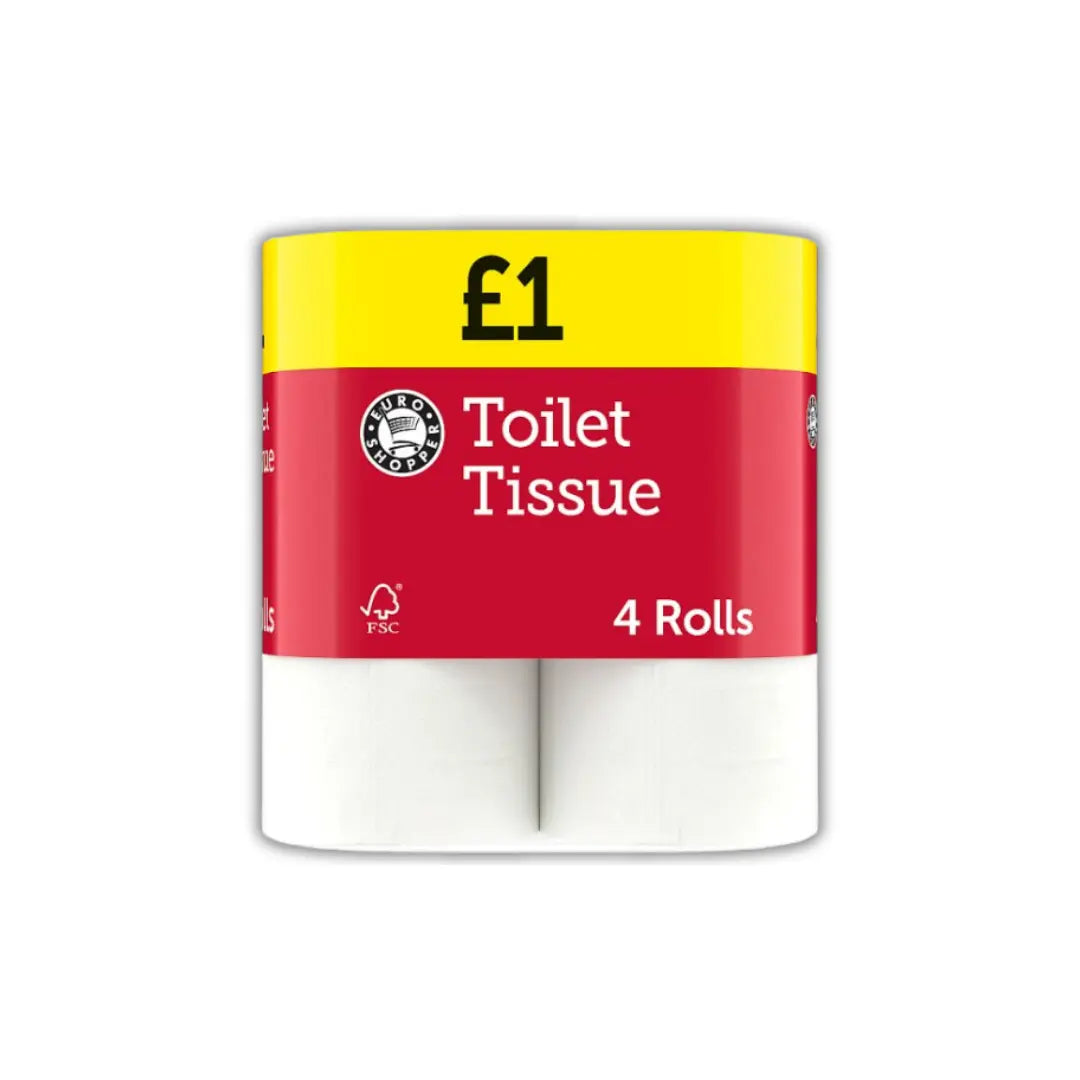 Euro Shopper Toilet Tissue Rolls – 4 & 9 Pack