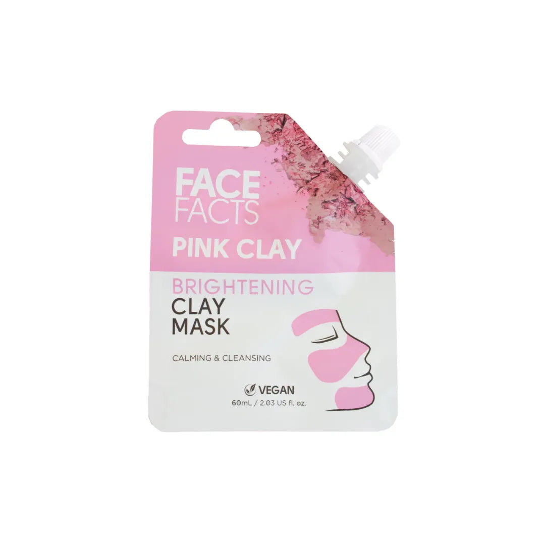 Face Facts Pink Brightening Clay Mask 60ml