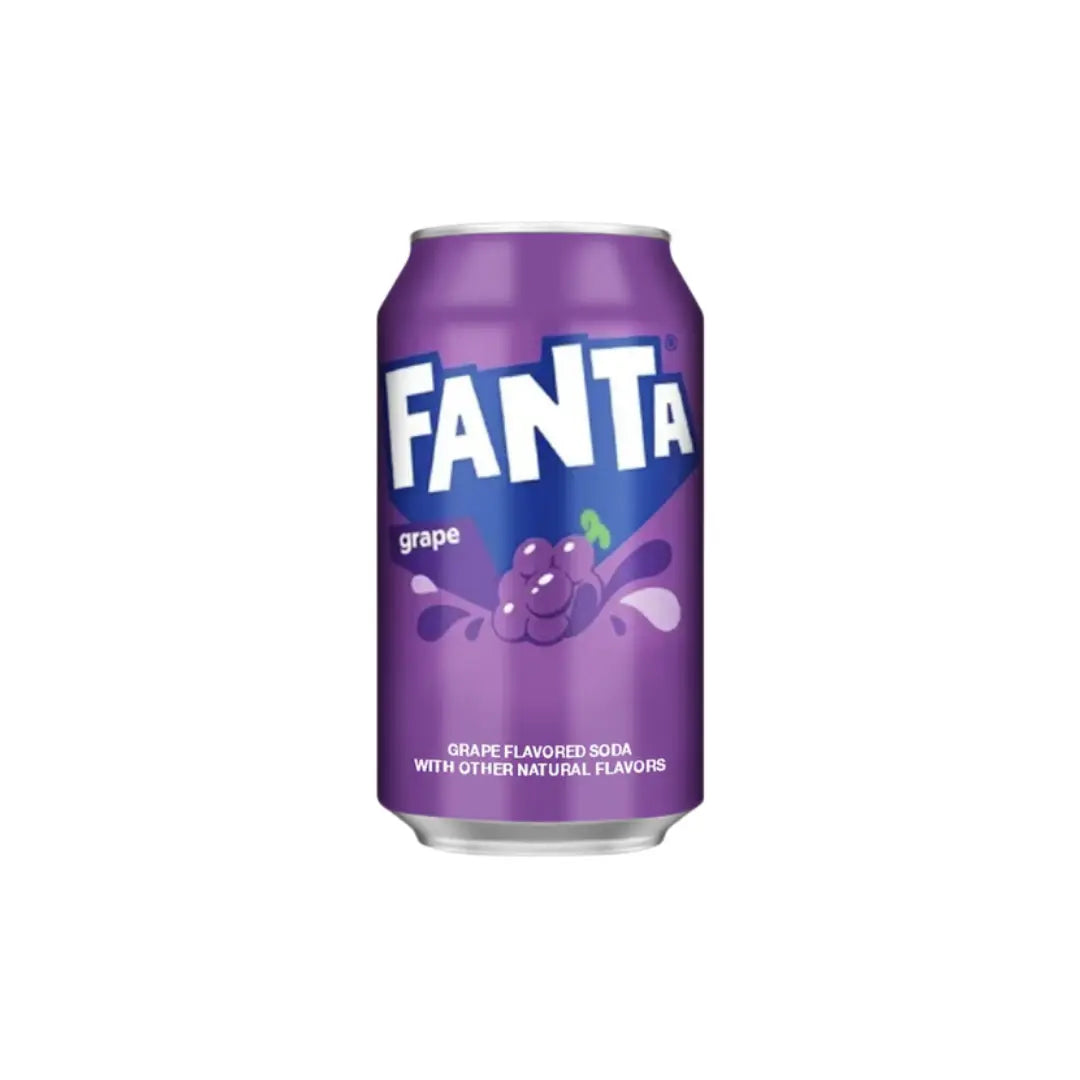 Fanta Grape Soda Can 355ml