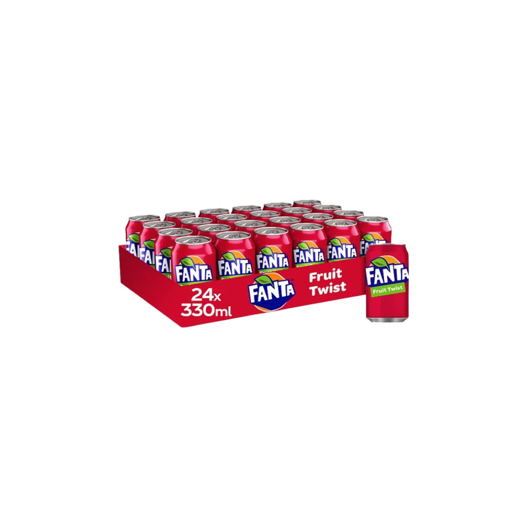 Fanta Fruit Twist 330ml Can – Single & 24 Pack