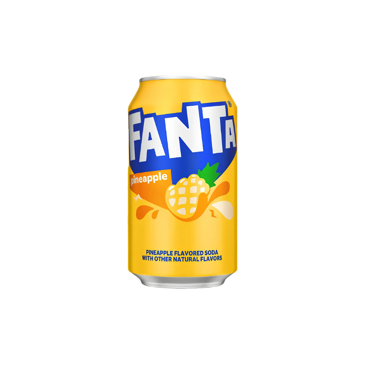 Fanta Pineapple Soda Can 355ml