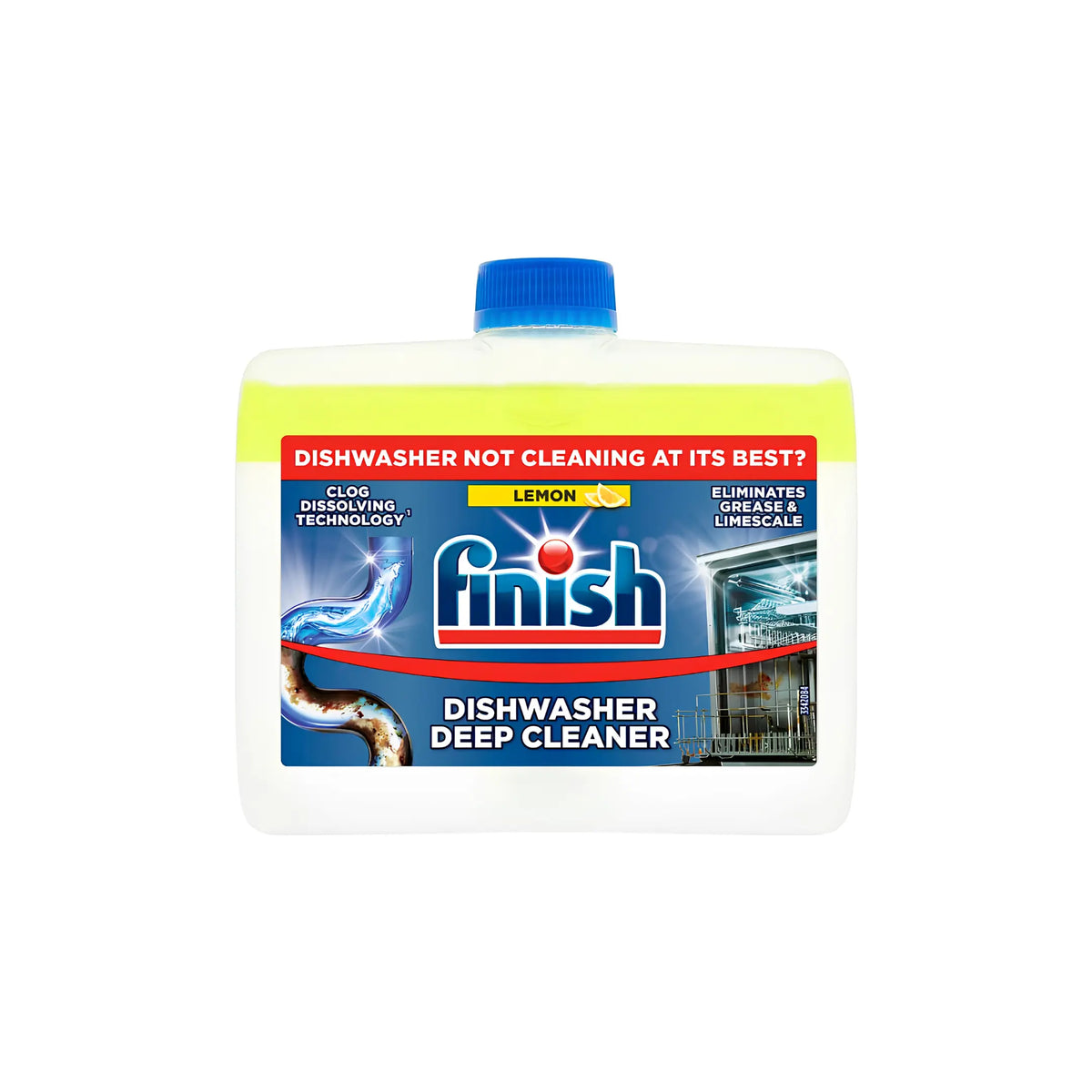Finish Dishwasher Cleaner Lemon - 250ml