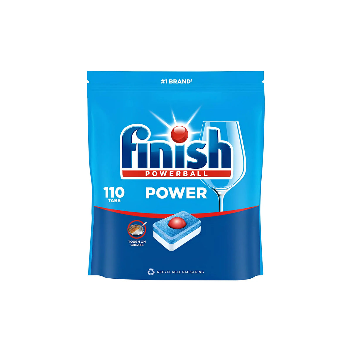 Finish Power All In One Dishwasher Tablets Regular 110 Tabs