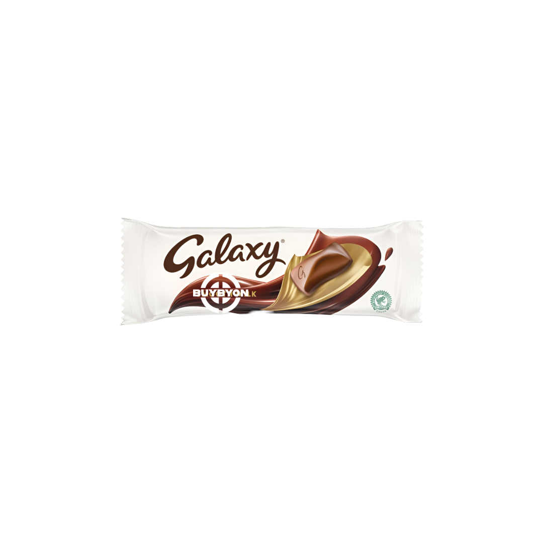 Galaxy Smooth Milk Chocolate Snack Bar - 42g, featuring rich, creamy milk chocolate in a convenient snack-sized bar.