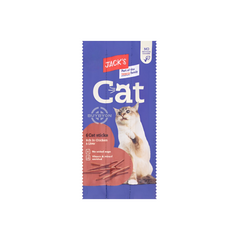 Jack's Cat 6 Cat Sticks - 30g pack, featuring tasty and nutritious cat treats, ideal for rewarding your feline friend, available at Buybyon.co.uk