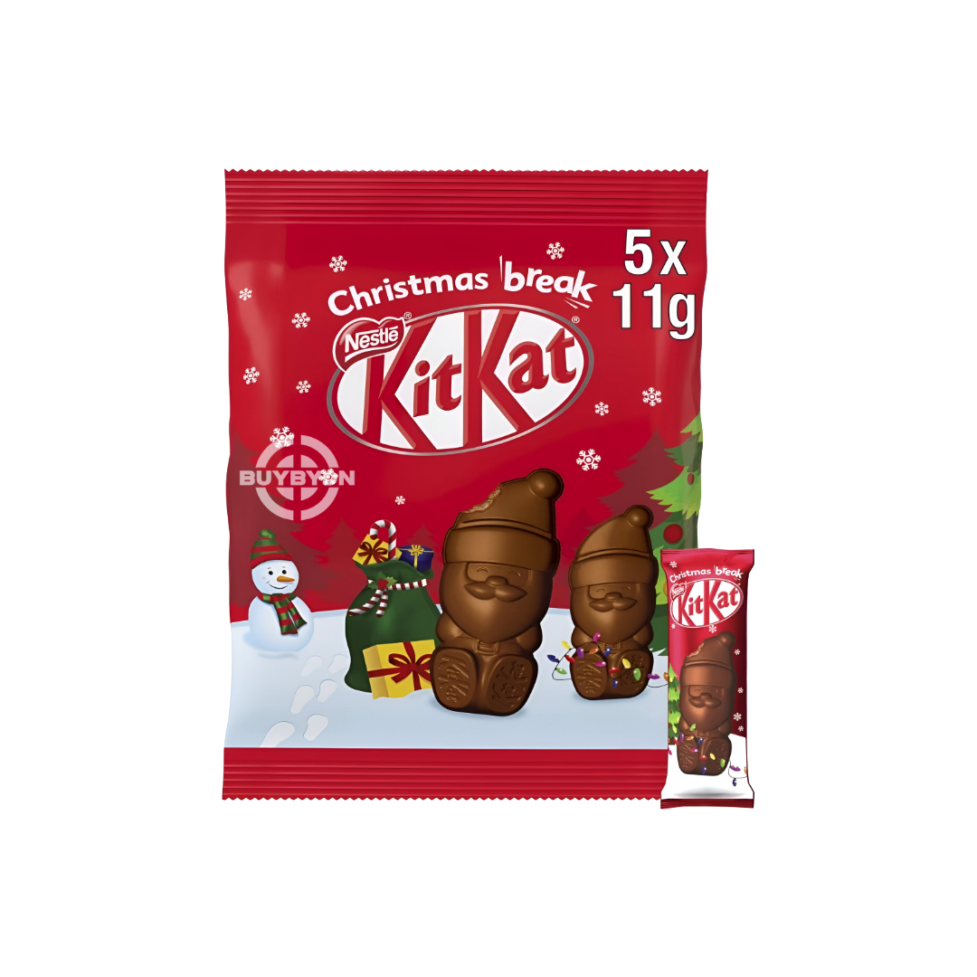 Kit Kat Santa Milk Chocolate Sharing Bag - 55g