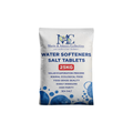 A 25kg bag of Marie & Adam's Collection Water Softeners Salt Tablets, featuring a white packaging bag with blue text and graphics, set against a plain white background.