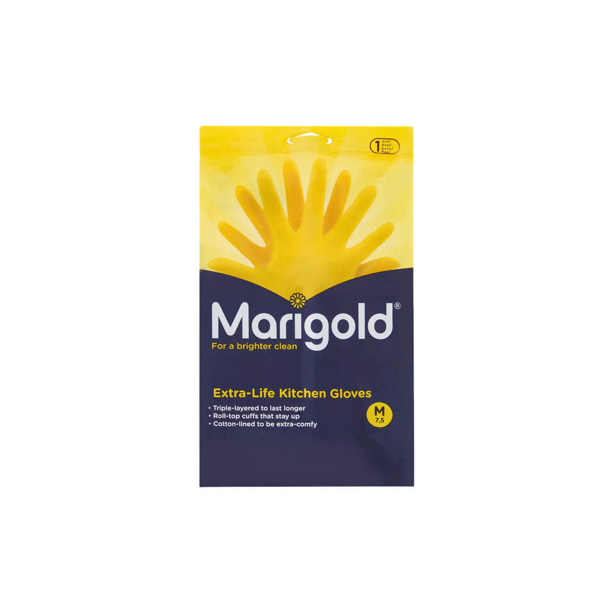 Marigold Extra-Life Kitchen Gloves – Small, Medium & Large