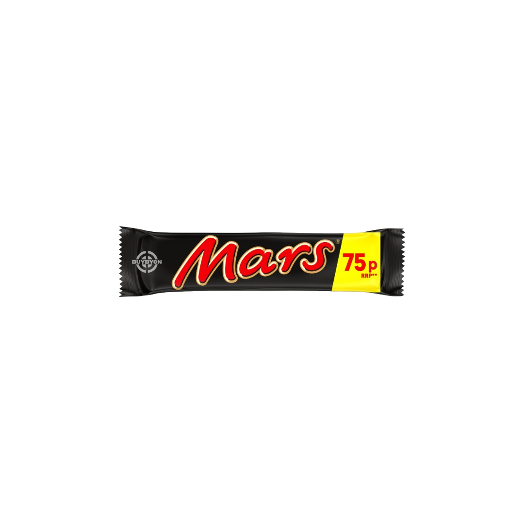 Mars Caramel, Nougat &amp; Milk Chocolate Snack Bar - 51g, a classic treat with caramel, nougat, and chocolate.