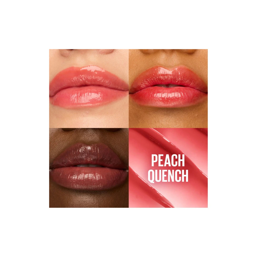 Maybelline New York Lifter Glaze Lip Oil Balm – Pink Drip, Rose Bite, Peach Quench & Caramel Glow