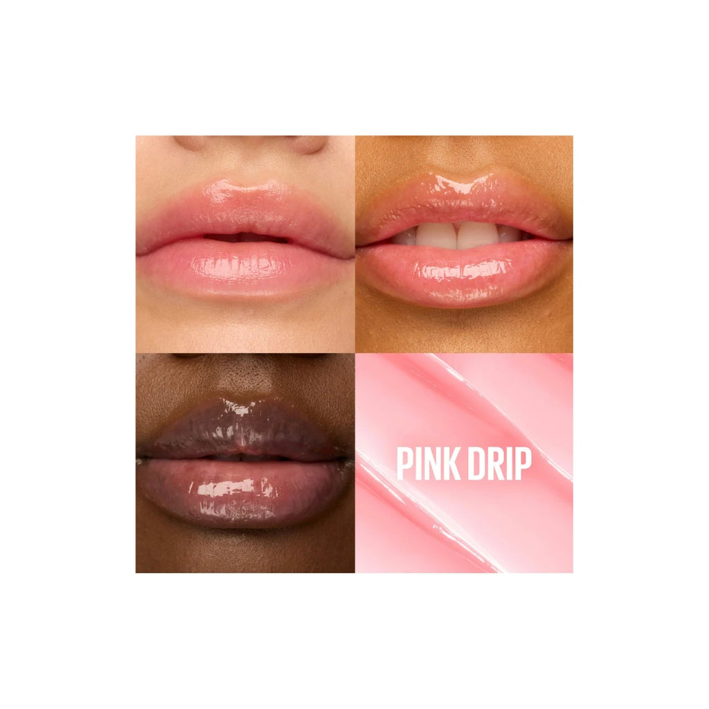 Maybelline New York Lifter Glaze Lip Oil Balm – Pink Drip, Rose Bite, Peach Quench & Caramel Glow