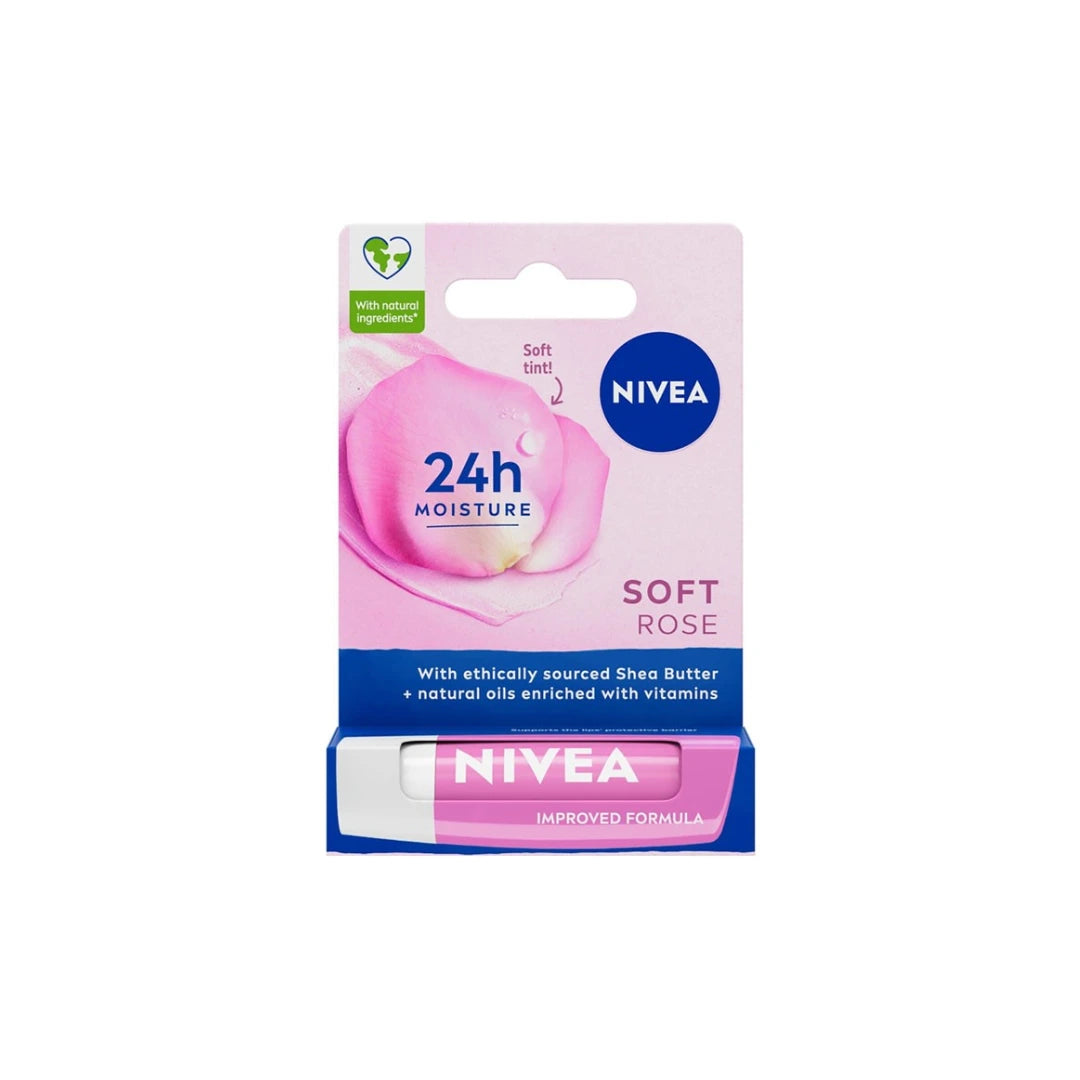 Nivea Soft Rose Care Lip Balm 5.5ml