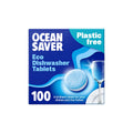 OceanSaver Plastic Free Eco Dishwasher Tablets 100 Pack 1400g