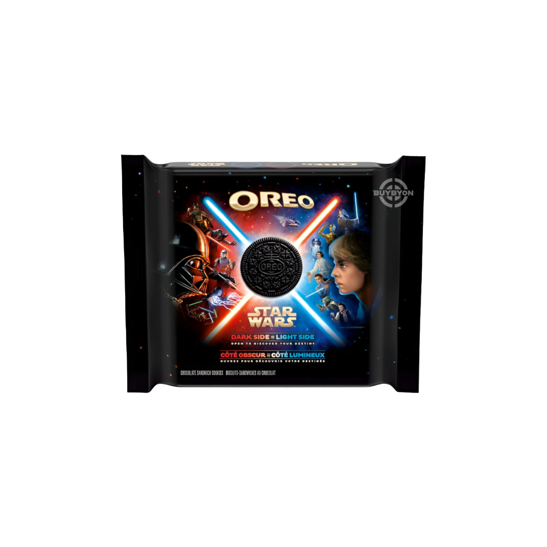 Oreo Star Wars Limited Edition Cookies 303g featuring Star Wars designs.