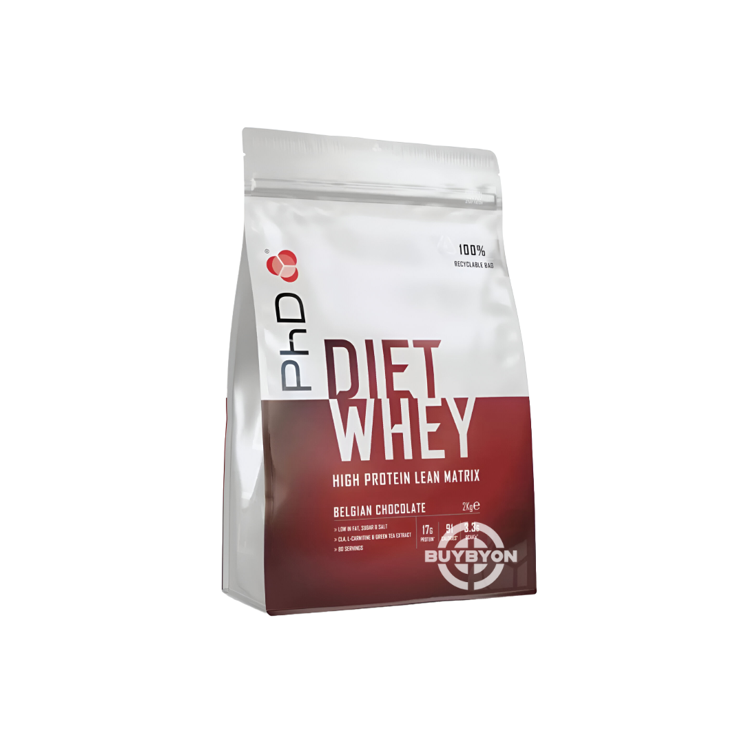 PHD Diet Whey Powder Belgian Chocolate Flavour - 2kg