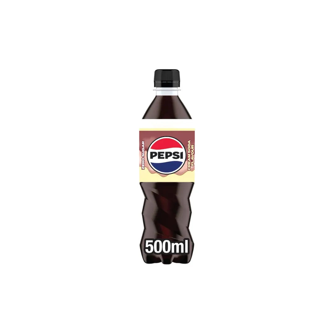 Pepsi Cola Cream Soda 500ml Bottle – Single & 12 Pack