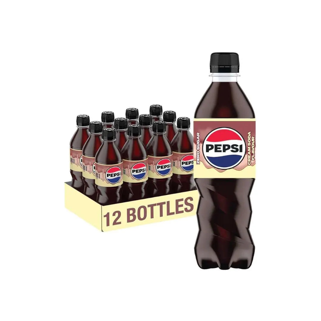 Pepsi Cola Cream Soda 500ml Bottle – Single & 12 Pack