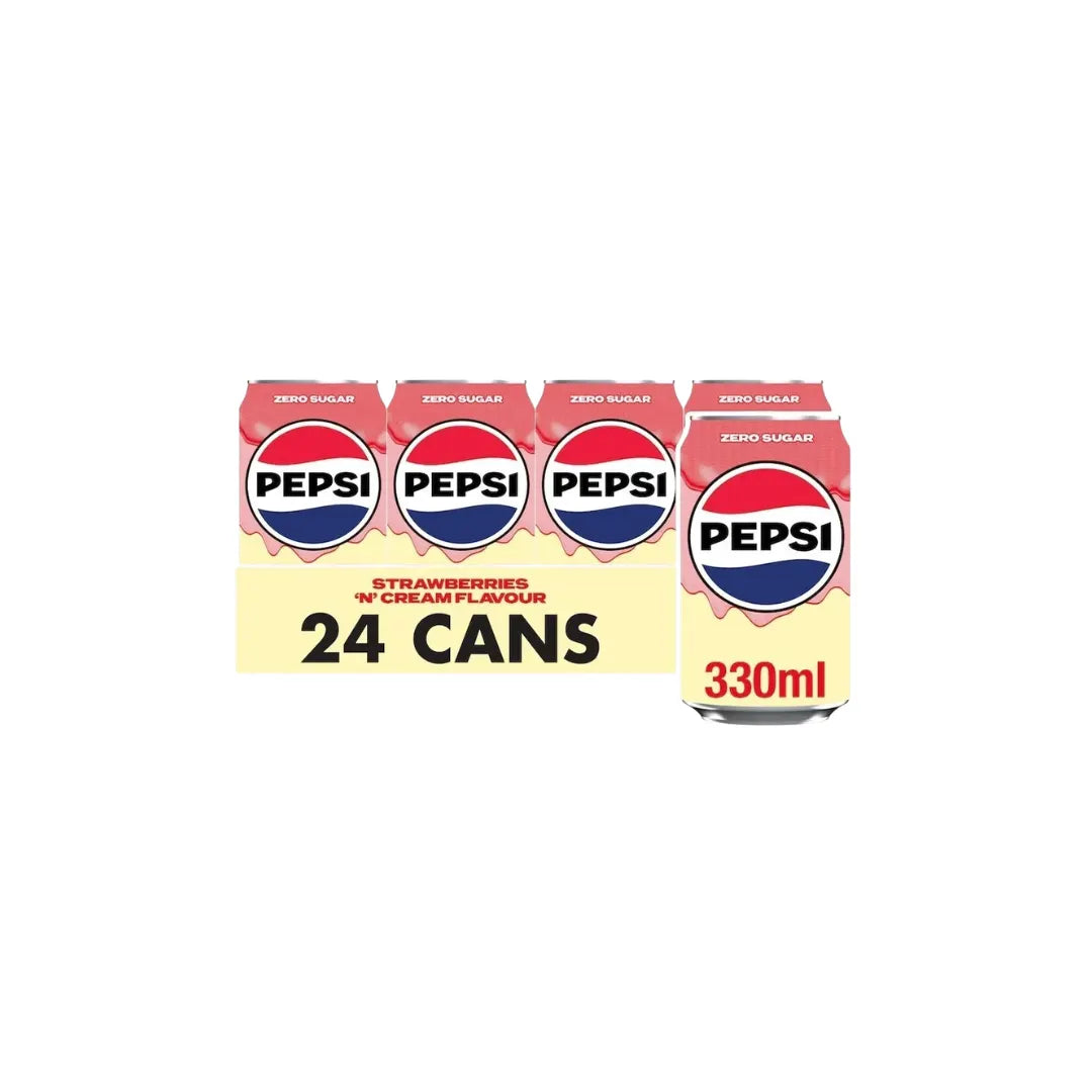Pepsi Treats Cream Soda 330ml Can – Single & 24 Pack