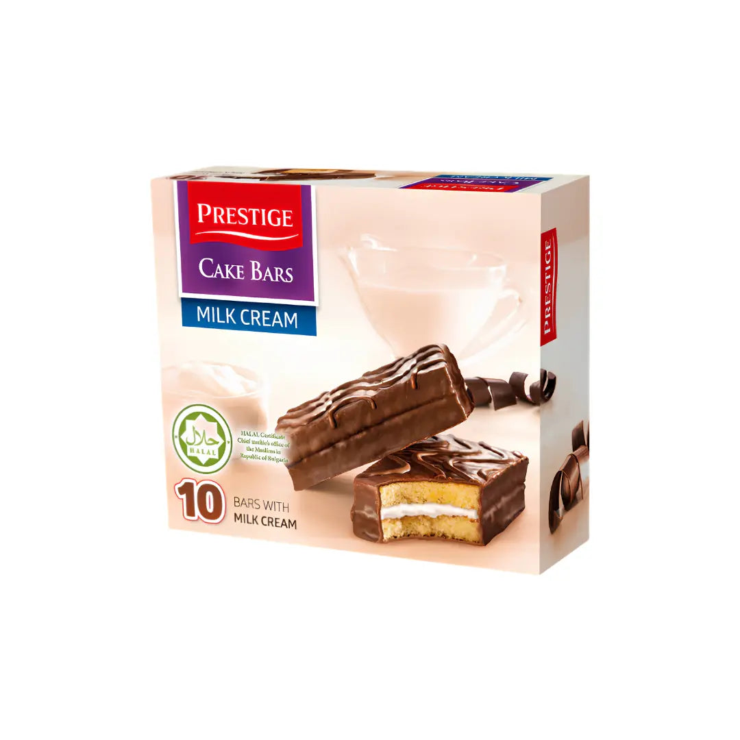 Prestige Cake Bars Milk Cream HALAL 300g