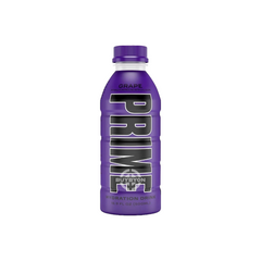 Prime Hydration Grape - 500ml bottle, featuring a refreshing grape-flavoured sports drink for optimal hydration. Available across the UK at Buybyon.