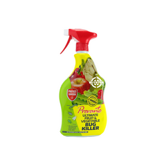 Provanto Ultimate Fruit and Veg Bug Killer - 1L bottle, designed for effective pest control on fruit and vegetable crops, ensuring healthy produce.