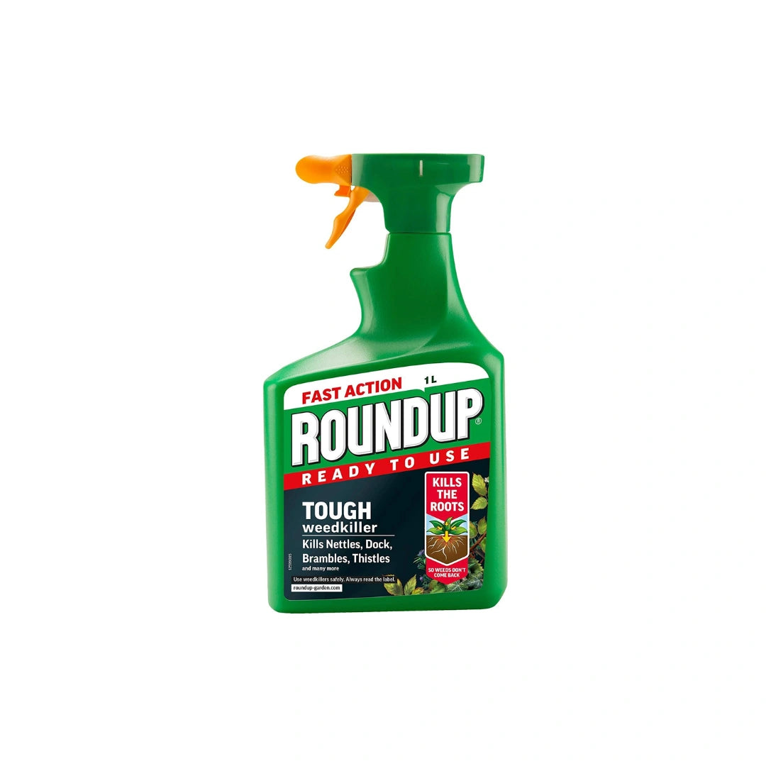 Roundup Tough Weedkiller RTU 1L + 20% Extra Free