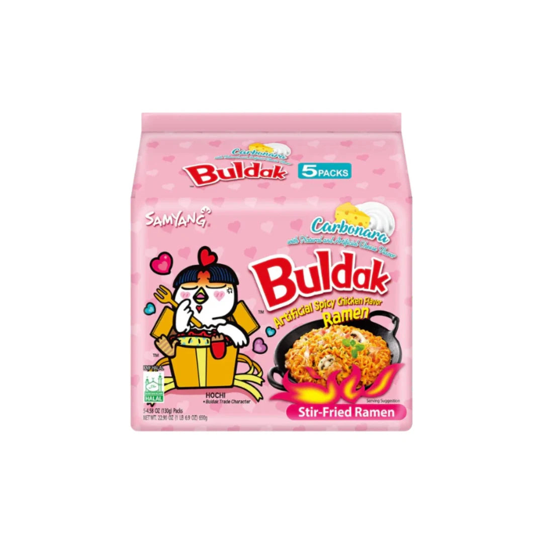 Samyang Buldak Carbonara Hot Chicken Ramen 130g