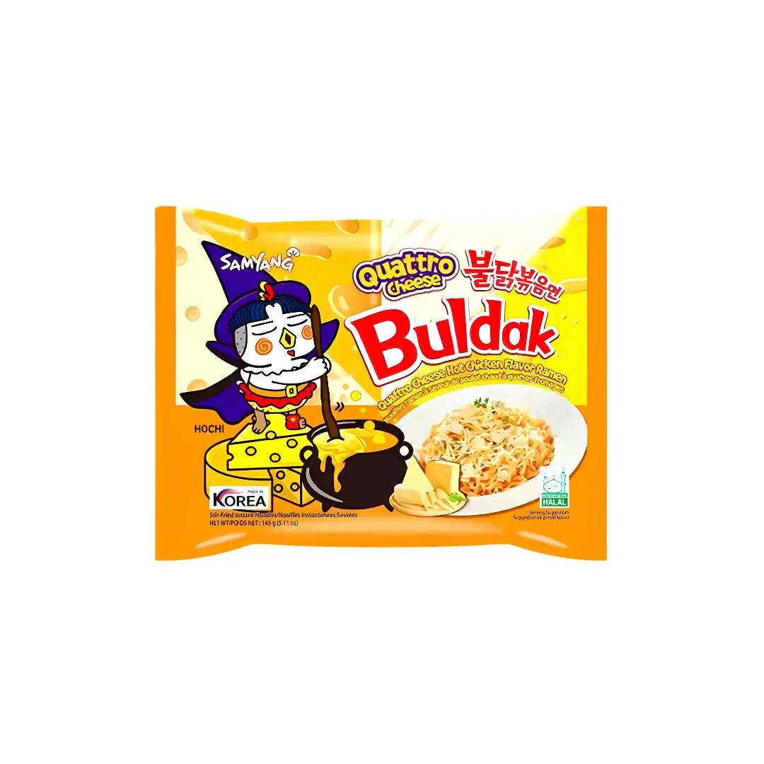 Samyang Buldak Quattro Cheese Hot Chicken Ramen 145g