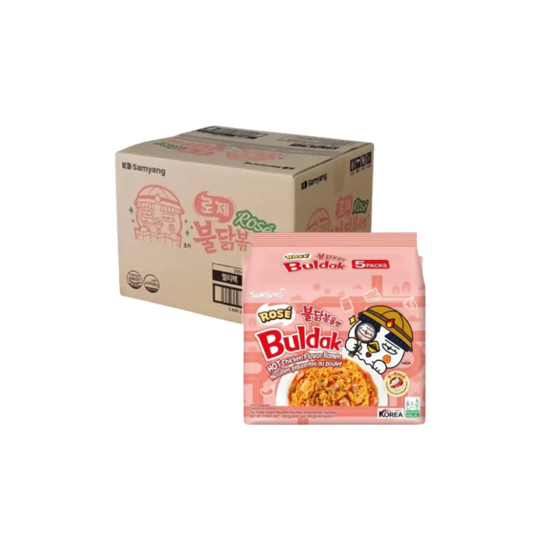 Samyang Buldak Rosé Hot Chicken Ramen 140g