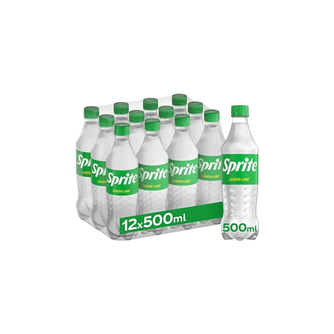 Sprite 500ml Bottle – Single & 12 Pack