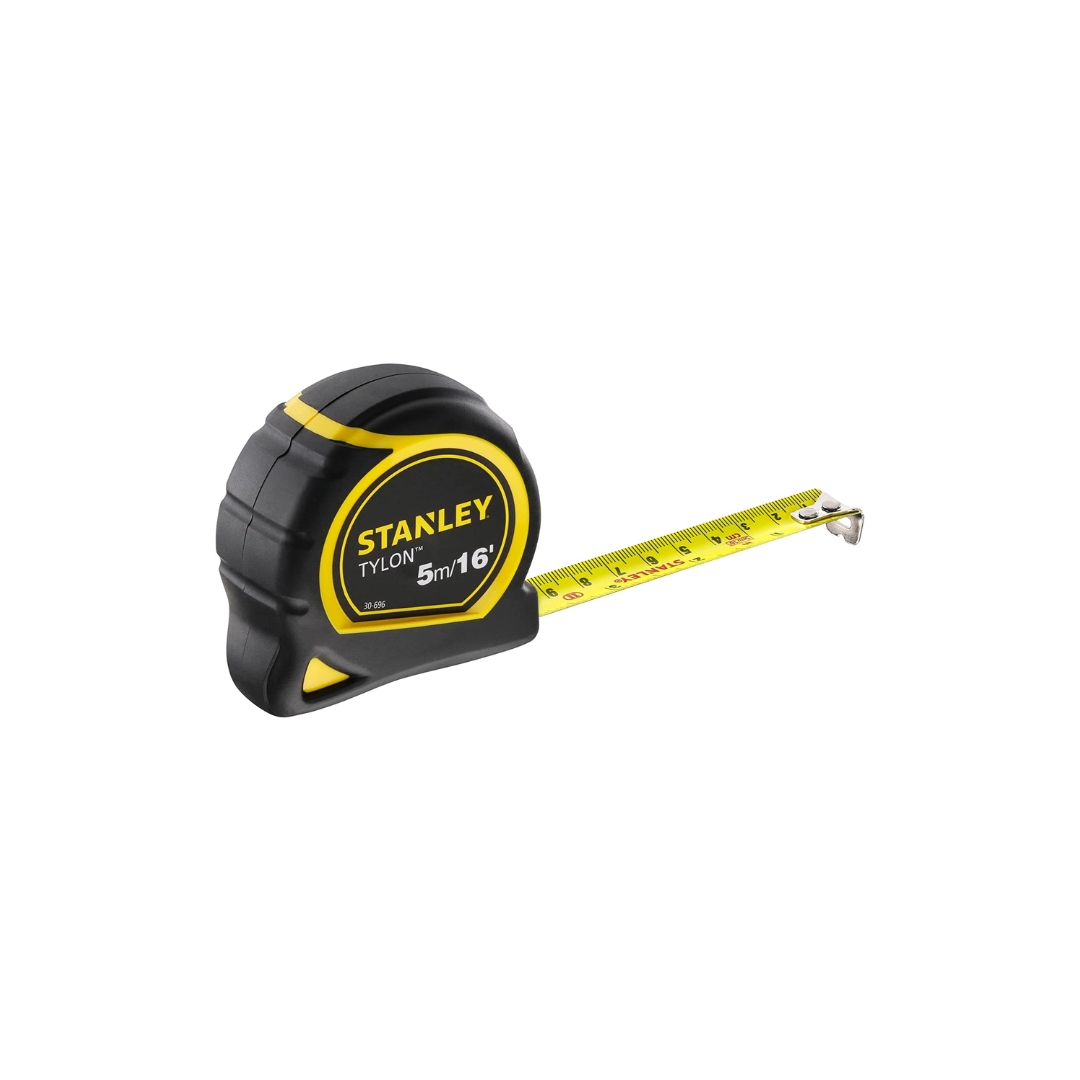 Stanley Tylon Pocket Tape Measure 5m/16ft 19mm Blade