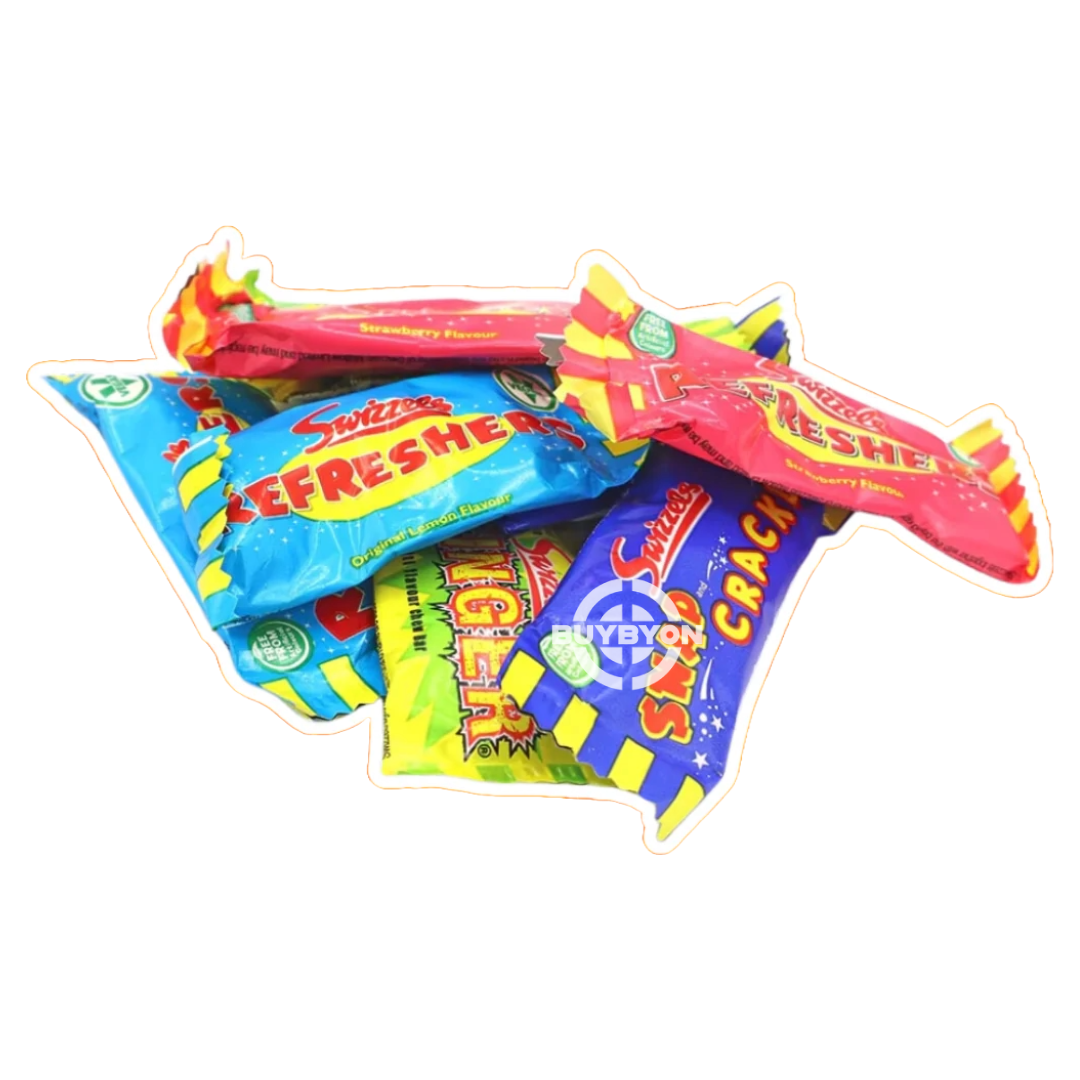 Get Swizzels Mini Me Chews – 3kg. A delicious assortment of fruity, chewy sweets in a bulk pack, ideal for parties, Halloween, or sharing with friends and family.