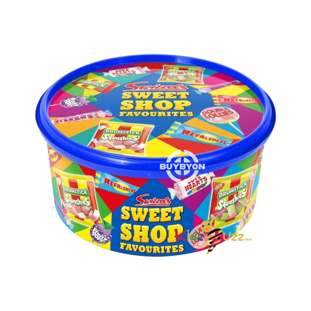 Swizzels Sweet Shop Favourites – 650g bag filled with an assortment of classic sweets, perfect for sharing and satisfying your sweet cravings.