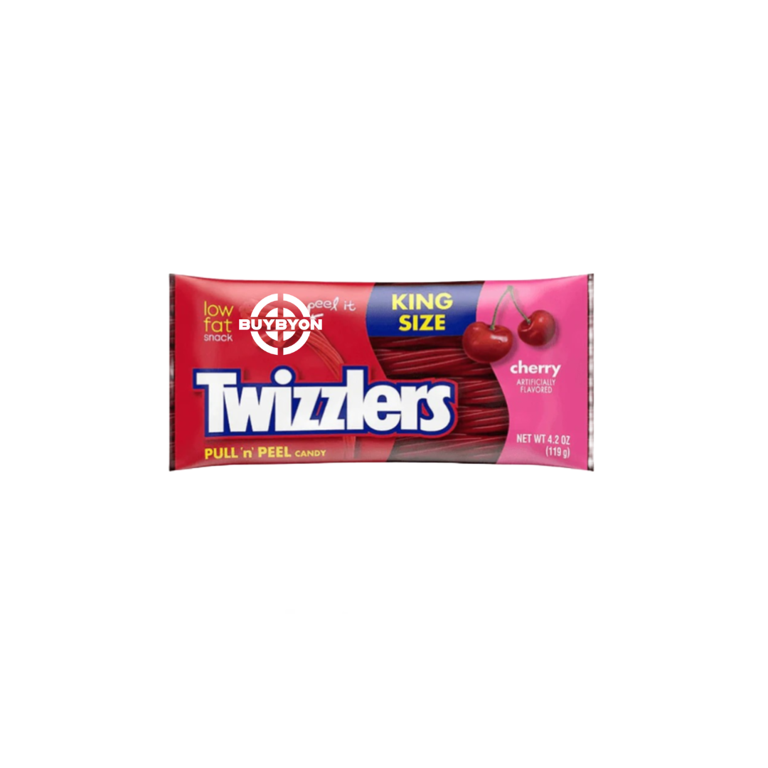 Twizzlers Cherry Pull 'n' Peel Candy Bag - 119g