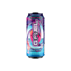 G FUEL-Miami Nights Zero Sugar Energy Drink - 473ml – A vibrant energy drink can featuring tropical graphics, offering zero sugar and premium energy with a blend of strawberry, coconut, and pineapple flavours.