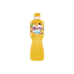 A 500ml bottle of Ribena Pineapple and Passion Fruit Juice Drink No Added Sugar, showcasing its vibrant yellow and orange colours and branding, highlighting the delicious and tropical pineapple and passion fruit flavours.