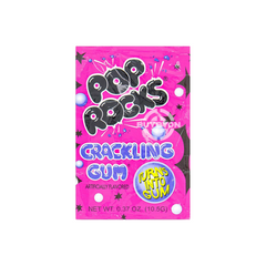 A pack of Pop Rocks Bubblegum - 9g featuring vibrant packaging with popping candy inside, highlighting the fun and exciting appeal of this fizzy and sweet treat.