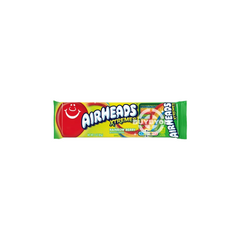 Airheads Xtremes Sour Belts Rainbow Berry - 85g featuring vibrant, colourful sour belts in a resealable pack, showcasing their tangy and fruity flavour.